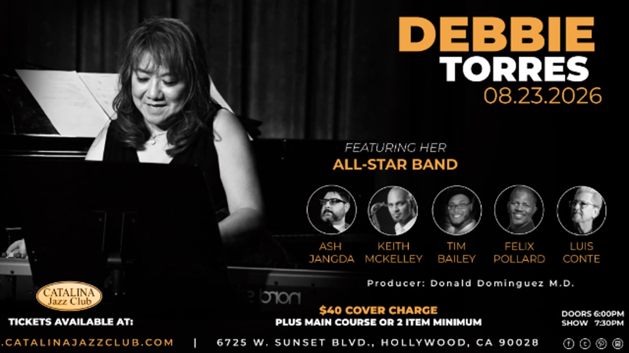 DEBBIE TORRES with her ALL-STAR BAND (Filipina-American Jazz Pianist & Composer)