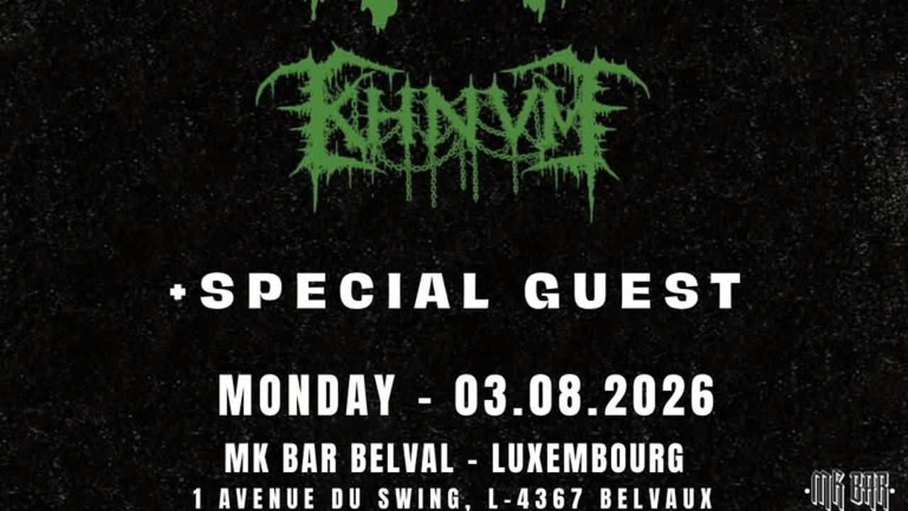 JUNGLE ROT + KHNVM + SPECIAL GUEST @ MK BAR BELVAL | LUXEMBOURG