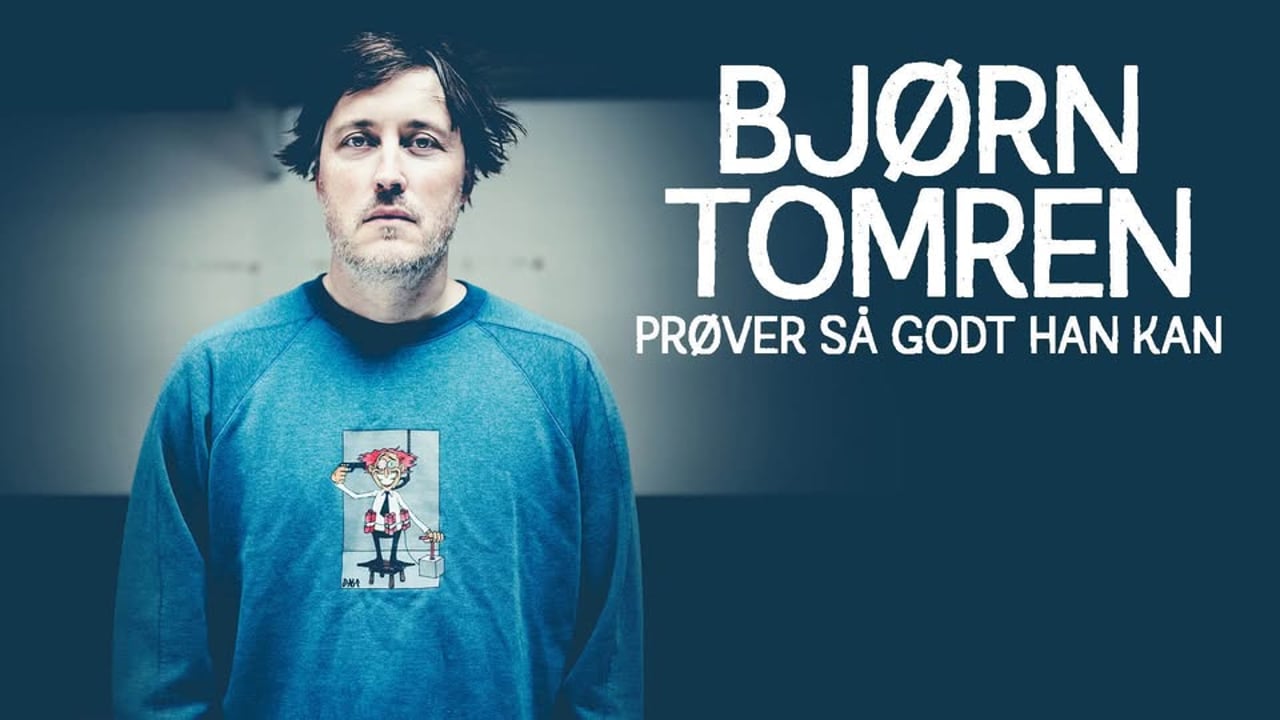 Bjørn Tomren prøver så godt han kan på Blårock Café // Tromsø