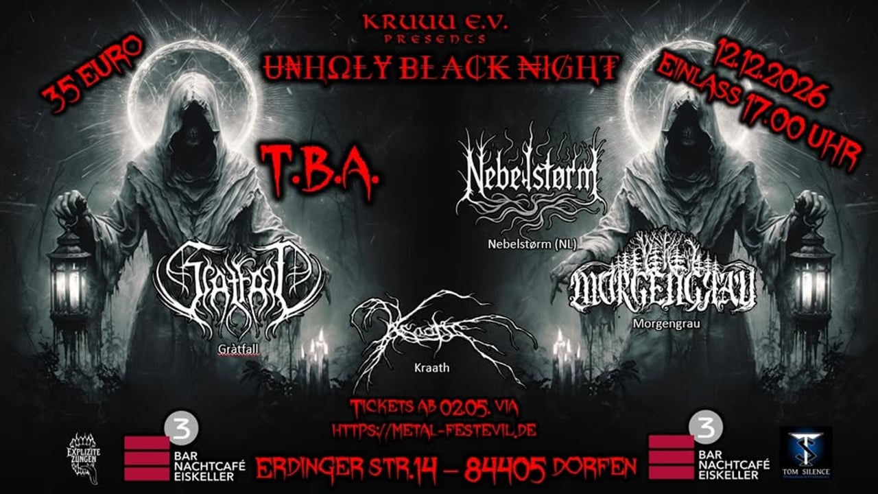 Unholy Black Night 2026