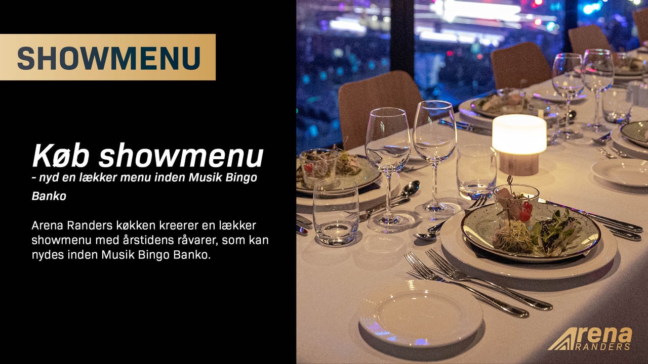 Showmenu – Musik Bingo Banko