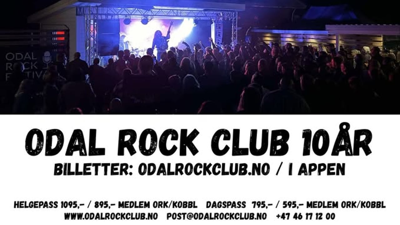 ODAL ROCK CLUB 10 ÅR!