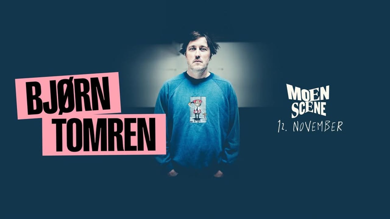 Bjørn Tomren prøver så godt han kan på Moen Scene 