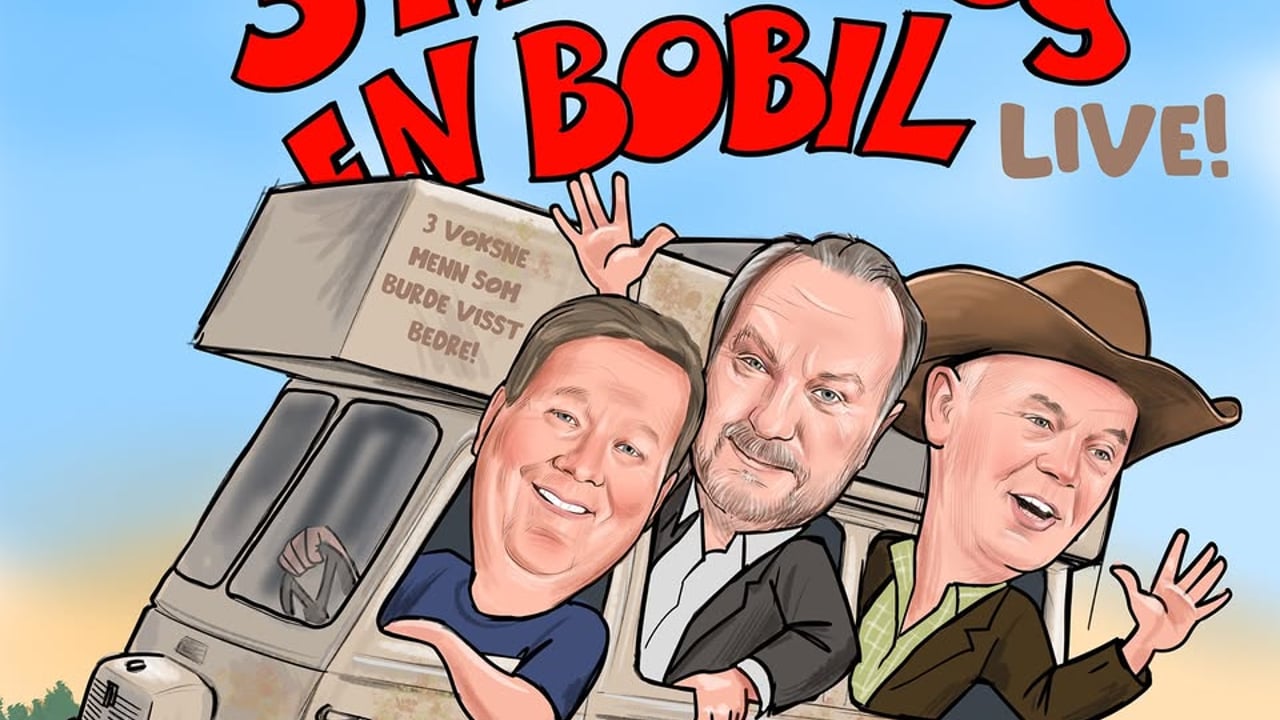 3 menn og en bobil - LIVE!