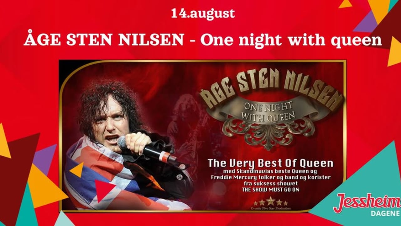Åge Sten Nilsen - One night with queen // Jessheimdagene 2026
