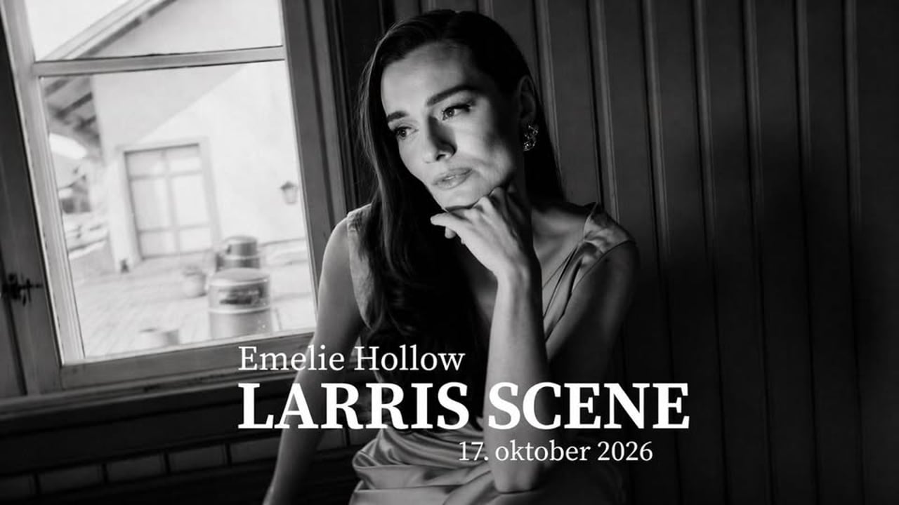 EMELIE HOLLOW // LIVE LARRIS SCENE // LAURDAG 17/10-26