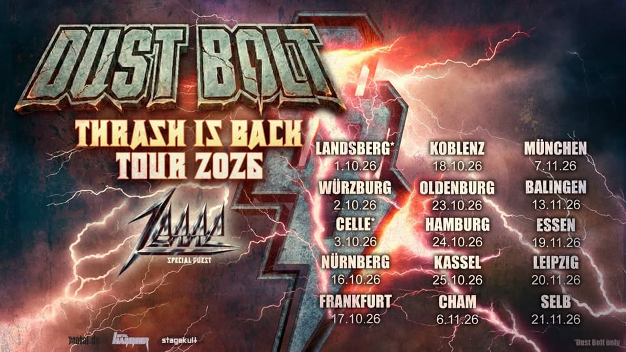 DUST BOLT + Special Guest: Zerre I Thrash is Back Tour 2026 I Hamburg