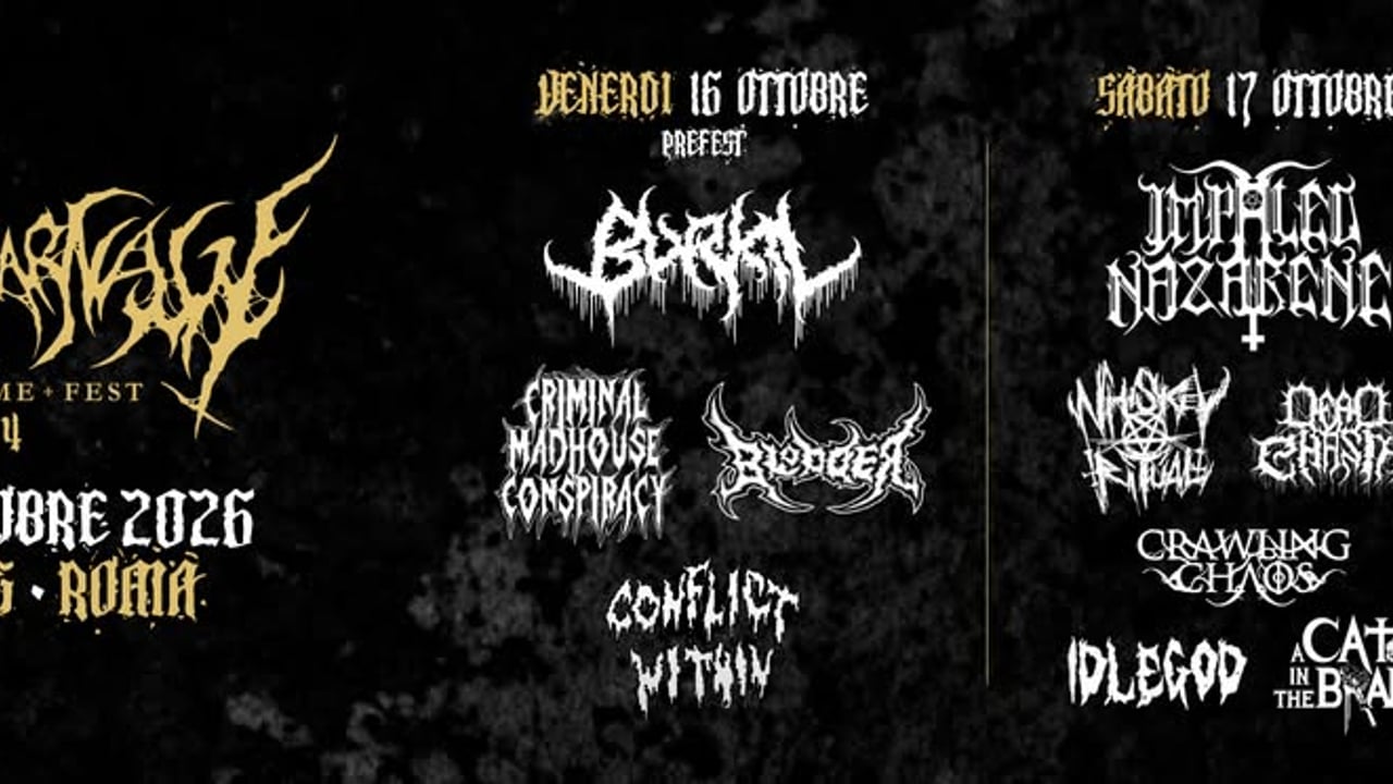 ROME CARNAGE EXTREME FEST 2026