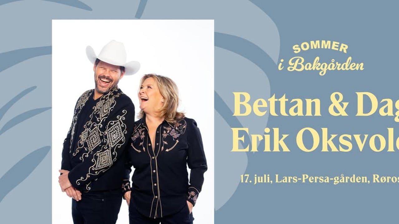 Bettan & Dag Erik Oksvold // Countrykveld i bakgården