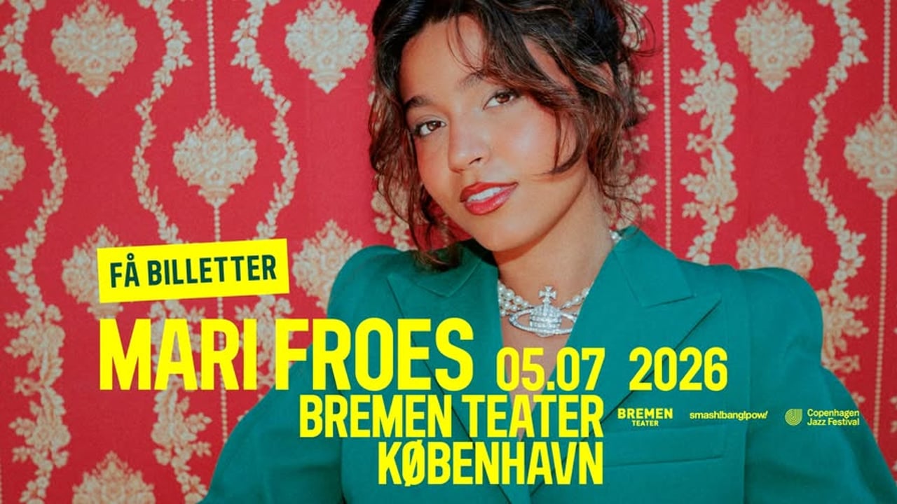 FÅ BILLETTER! Mari Froes (BRA) | Bremen Teater, København