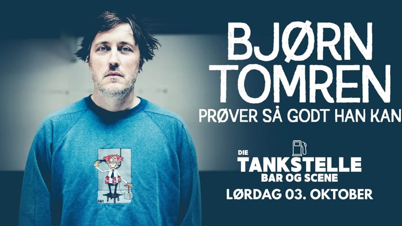 Bjørn Tomren prøver så godt han kan på Die Tankstelle