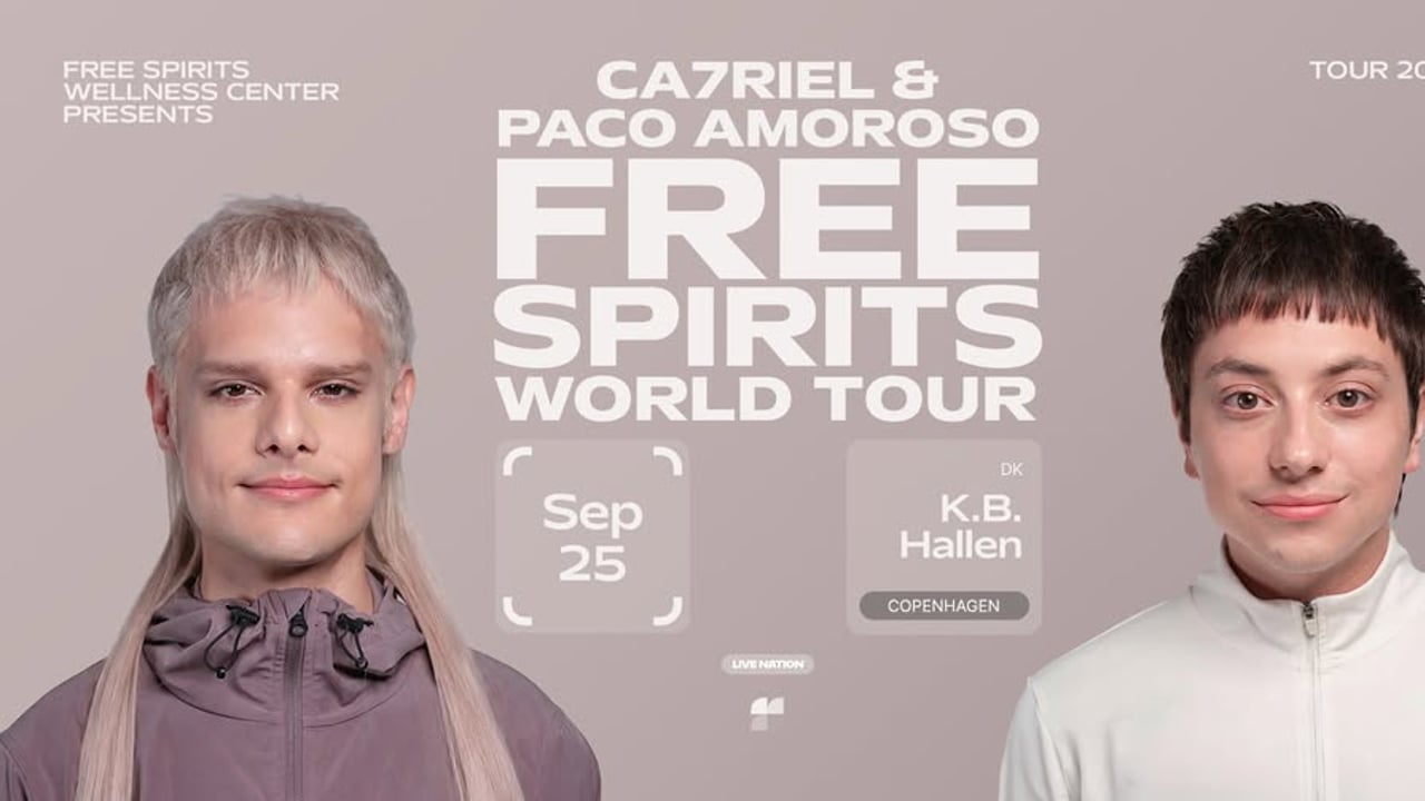 CA7RIEL & Paco Amoroso - FREE SPIRITS WORLD TOUR