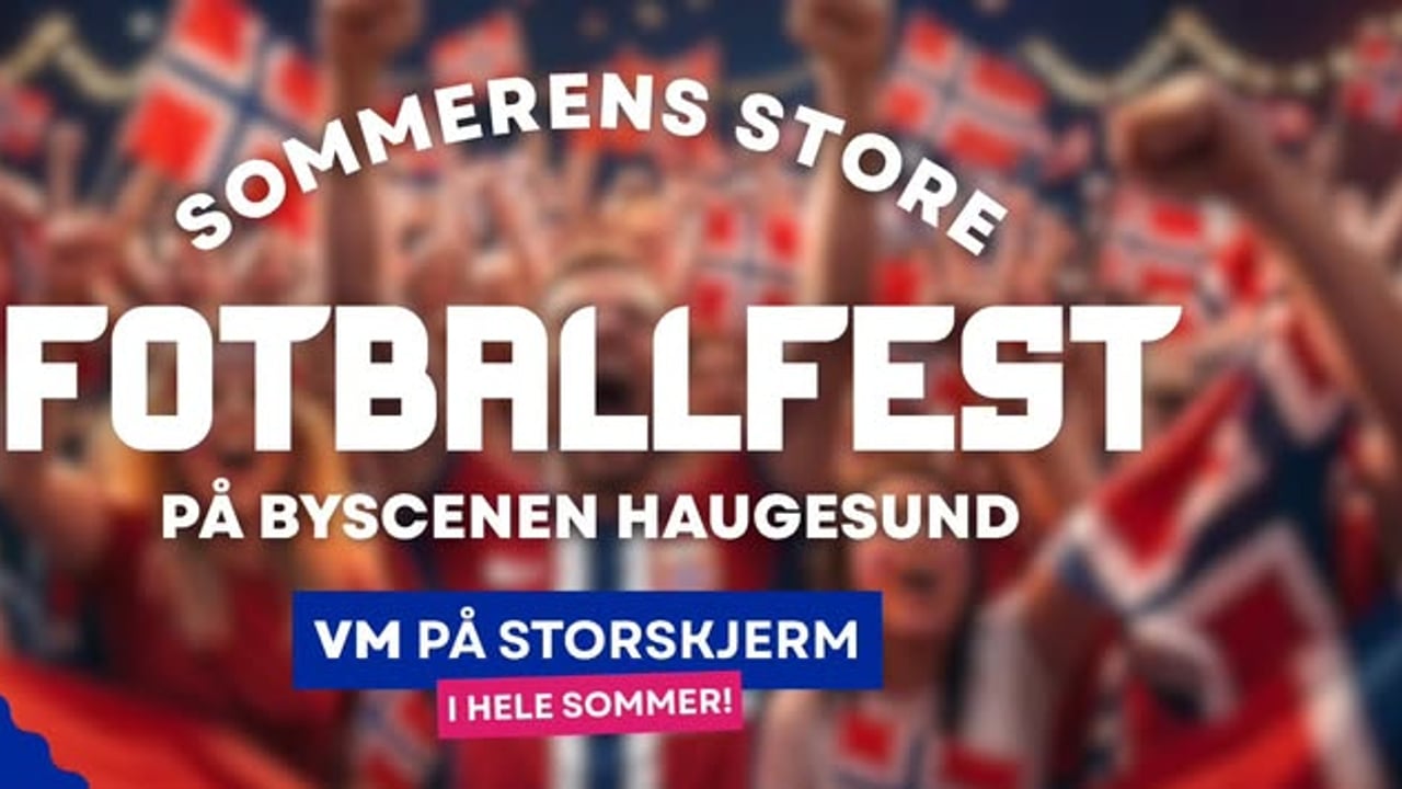 Fotballfest på Byscenen Haugesund