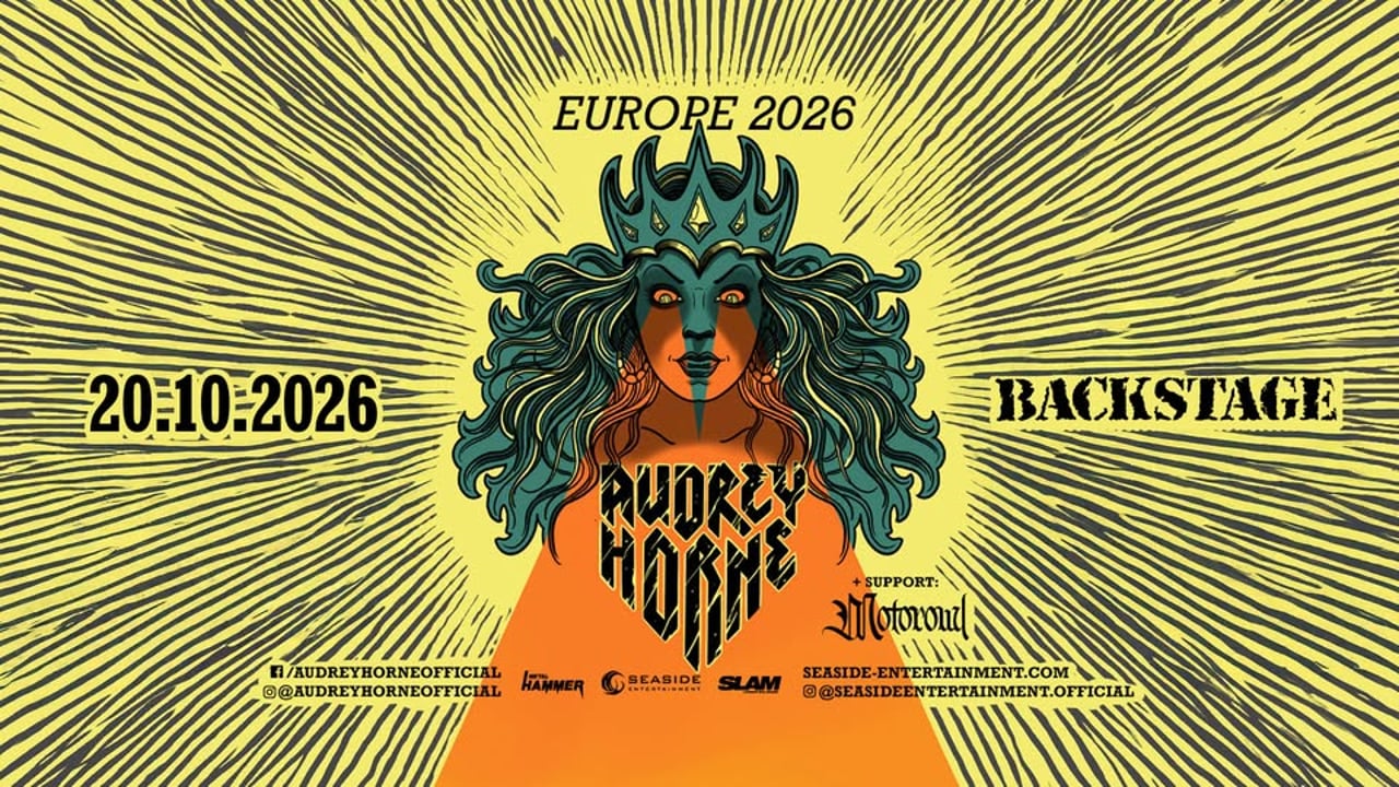 AUDREY HORNE | EUROPEAN ALBUM TOUR 2026 | BACKSTAGE MÜNCHEN 2026