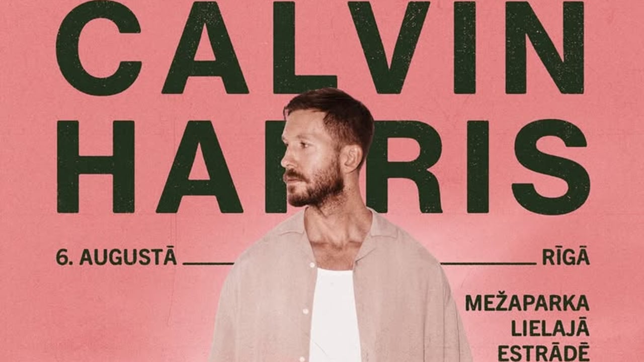 Calvin Harris - Mežaparka Lielā estrāde
