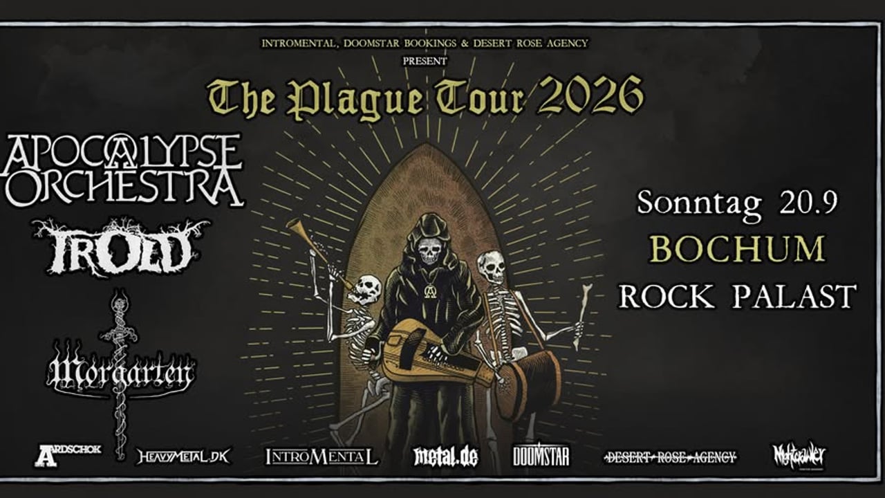 Apocalypse Orchestra x Trold x Morgarten 2026 tour