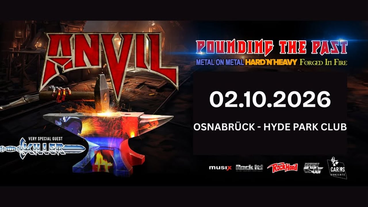 ANVIL & SPECIAL GUEST: KILLER 