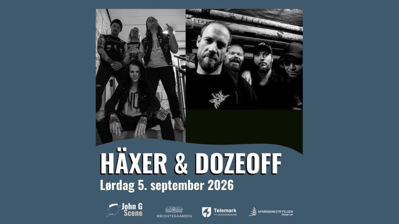 Mørk September med Häxer og Dozeoff // Wrightegaarden