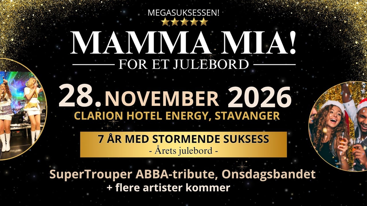 Mamma Mia For Et Julebord