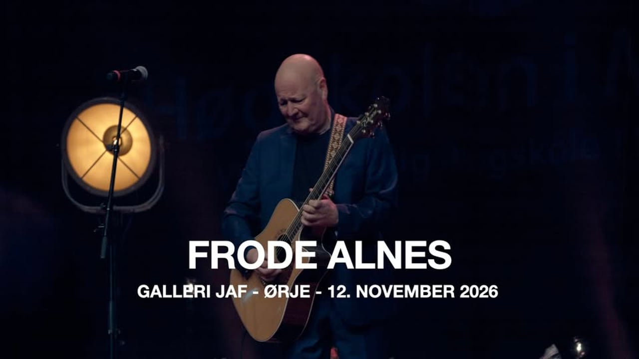 Konsert i Galleri JAF: Frode Alnes 