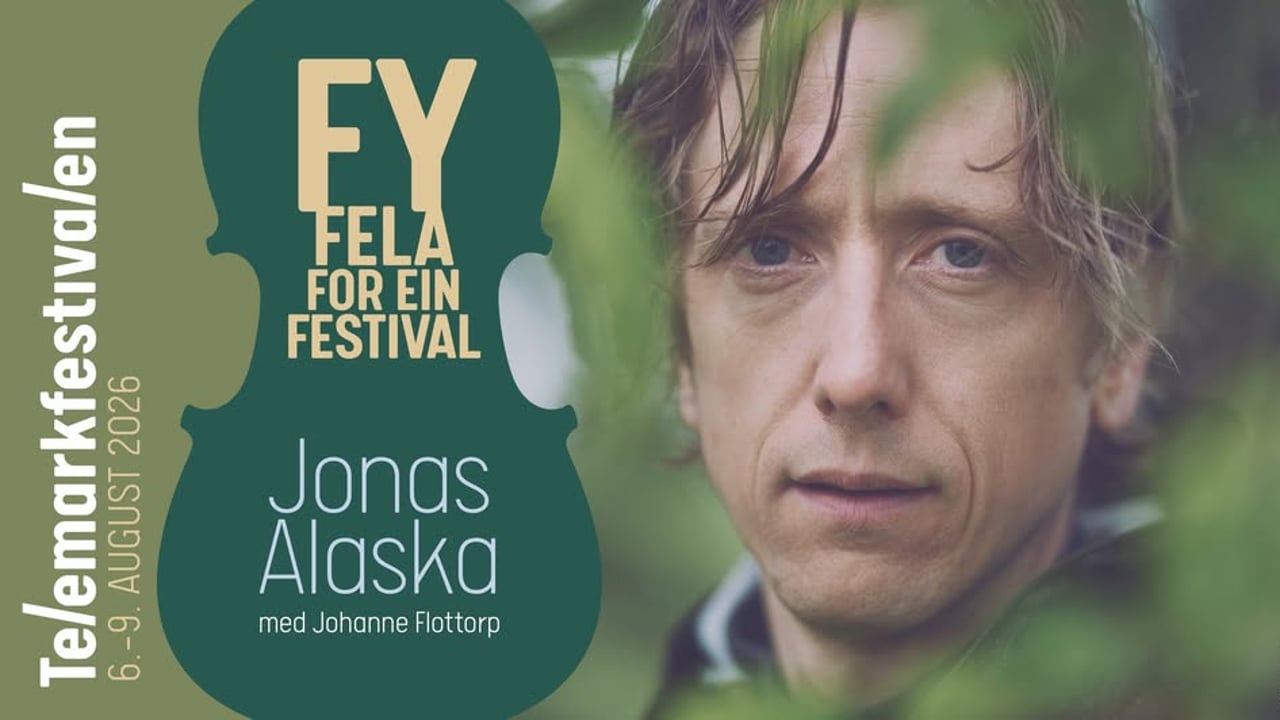 Telemarkfestivalen 2026 | Jonas Alaska med Johanne Flottorp