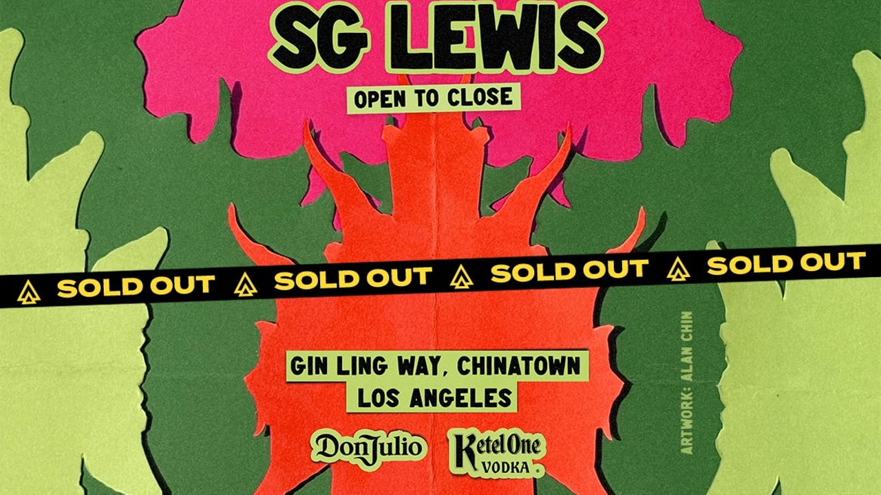 SG Lewis (Open to Close)
