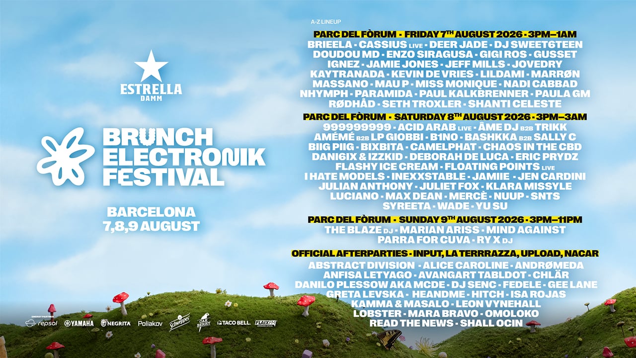 Brunch Electronik Festival 2026 - 7 y 8 de agosto 2026