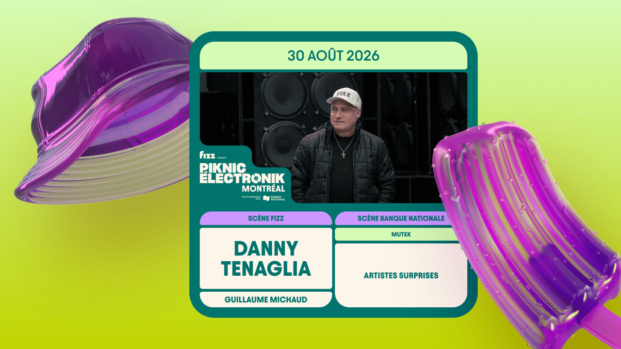 Piknic Électronik MTL #13: Danny Tenaglia / MUTEK