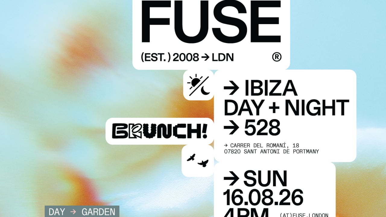 [16th Aug] ➔ FUSE x Brunch Electronik Ibiza ➔ Day + Night