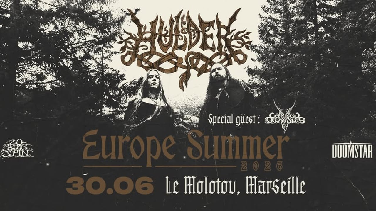 HULDER [Black Metal | USA] + CORPUS DIAVOLIS • Le Molotov, Marseille