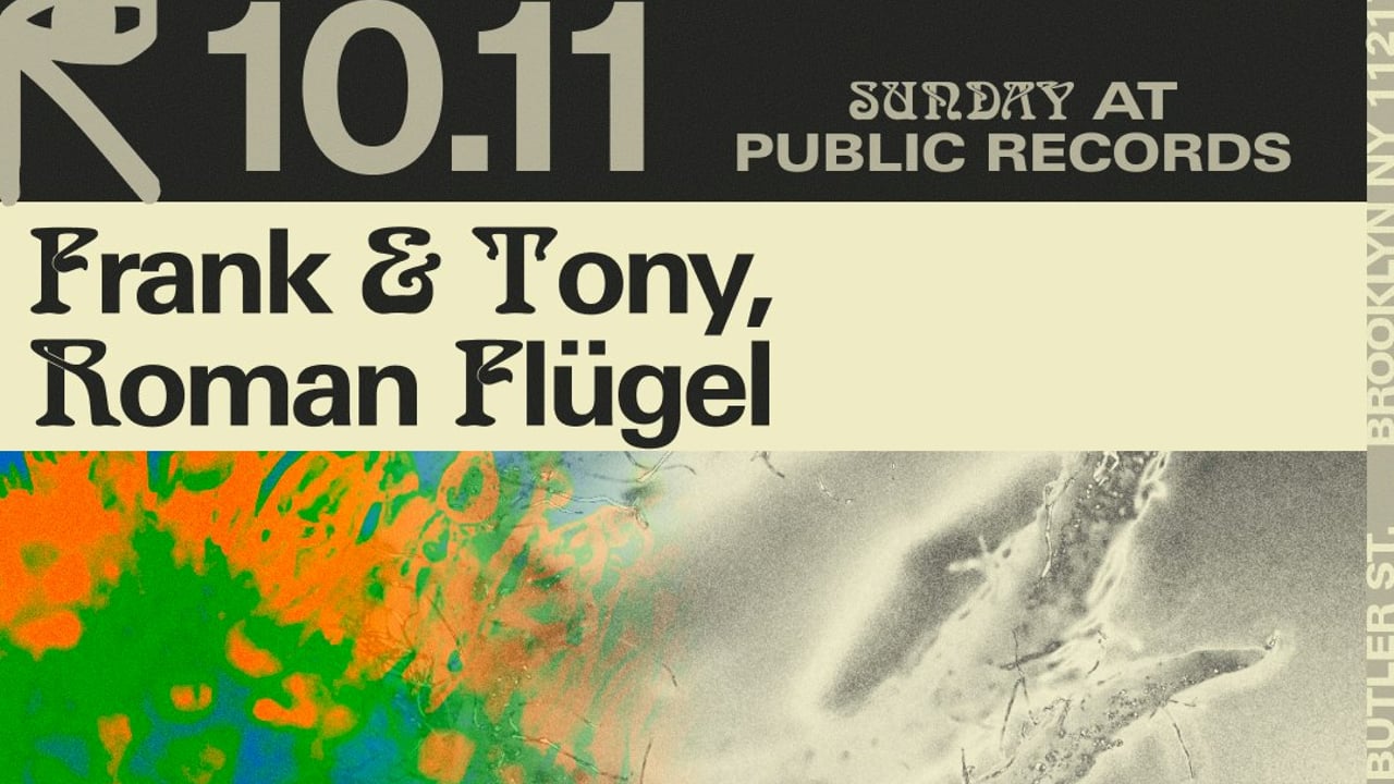 The Nursery: Frank & Tony, Roman Flügel