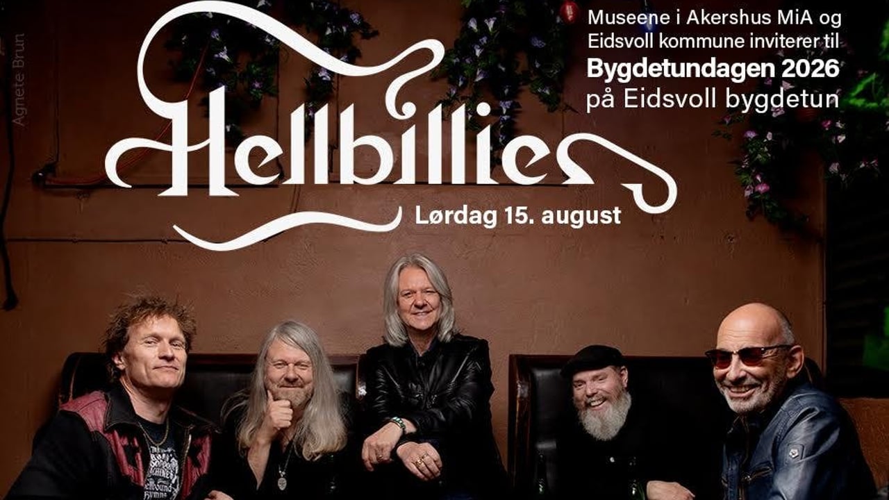 Hellbillies kommer til Eidsvoll Bygdetun