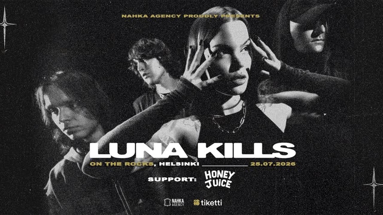 LUNA KILLS + Honey Juice // On The Rocks, Helsinki // La 25.07.2026