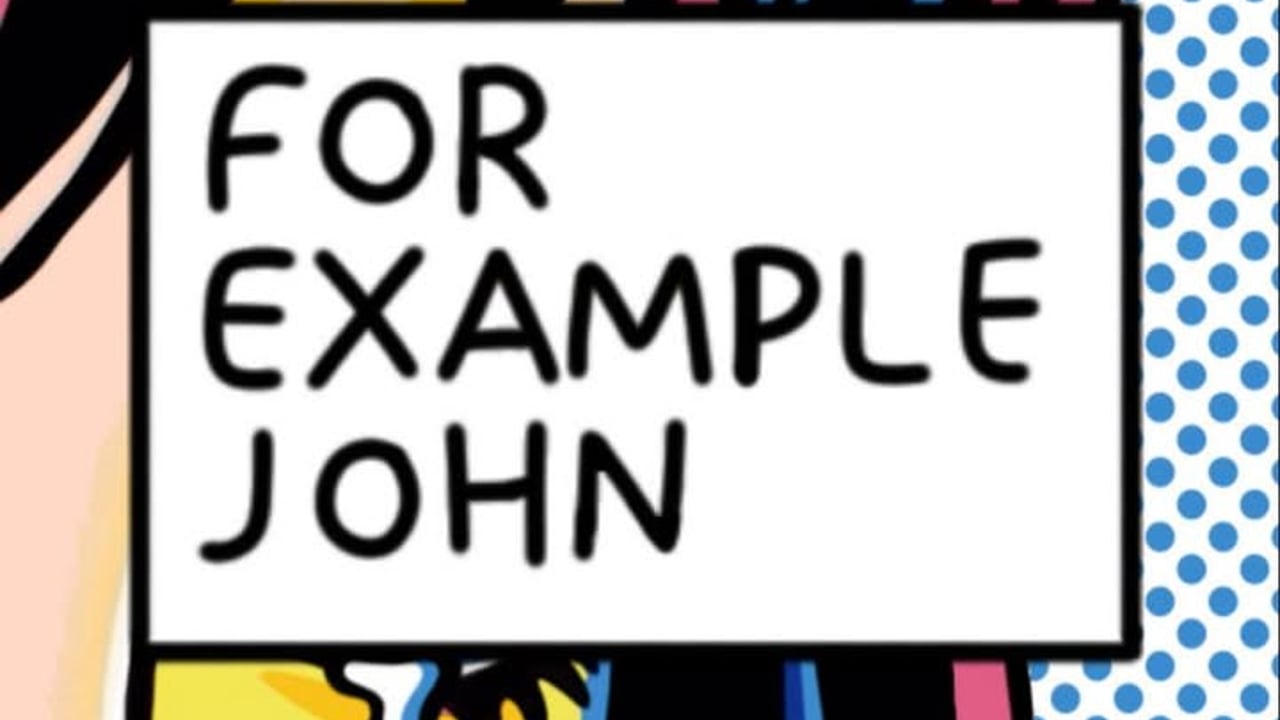 for example John