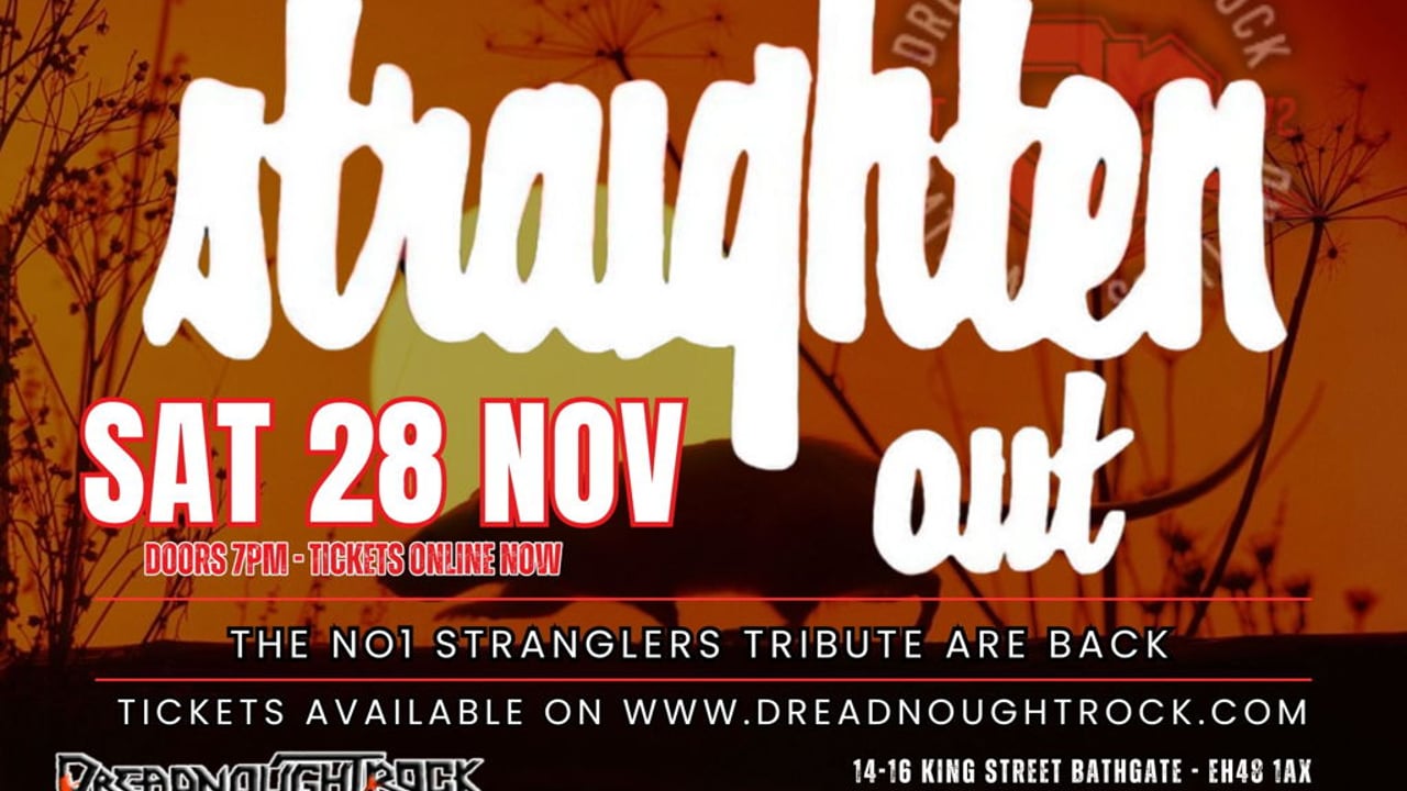 Straighten Out - Stranglers Tribute