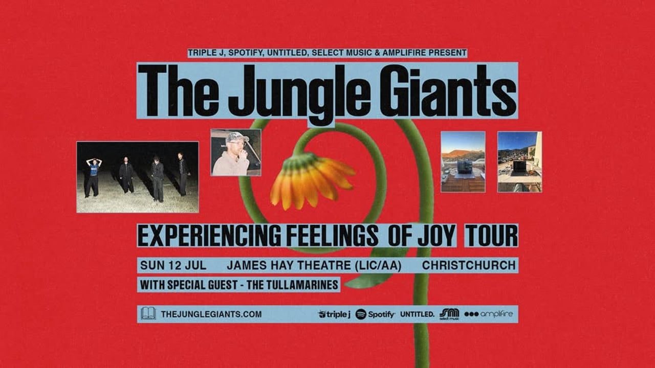 The Jungle Giants - Experiencing Feelings of Joy Tour - Christchurch