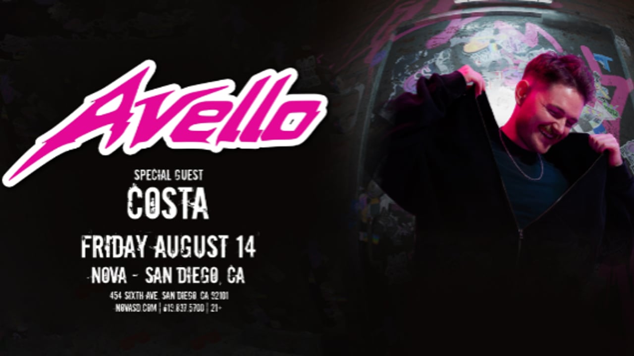 AVELLO w/ Special Guest Costa