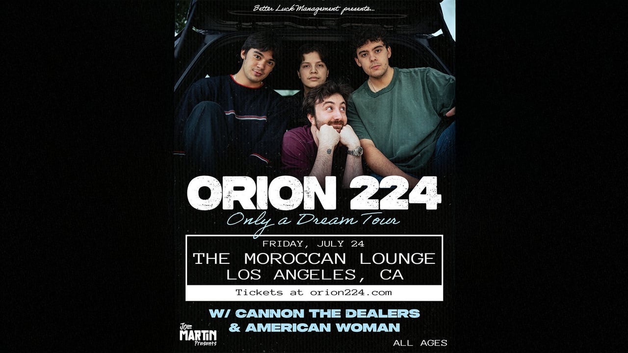Orion 224 with Cannon the Dealers & American Woman