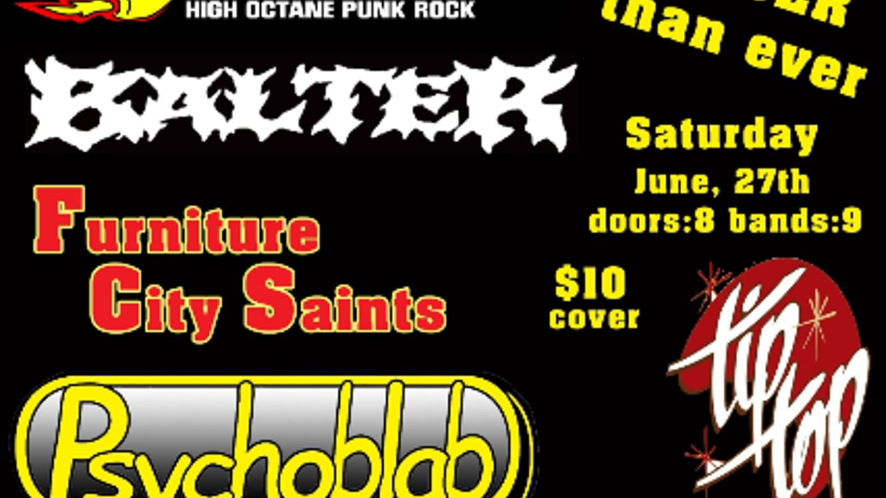 Pschoblab Showcase 12- The Dynettes, Balter, Furniture City Saints