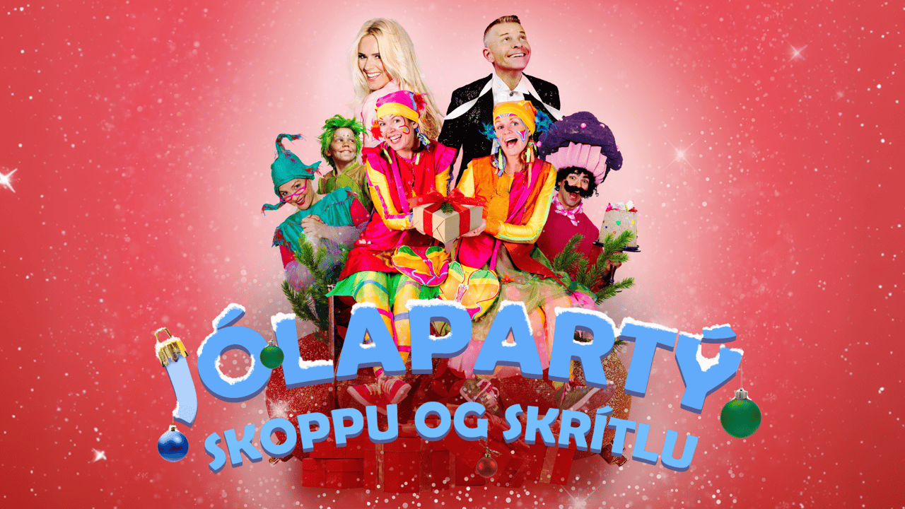 Jólapartý Skoppu og Skrítlu í Hörpu