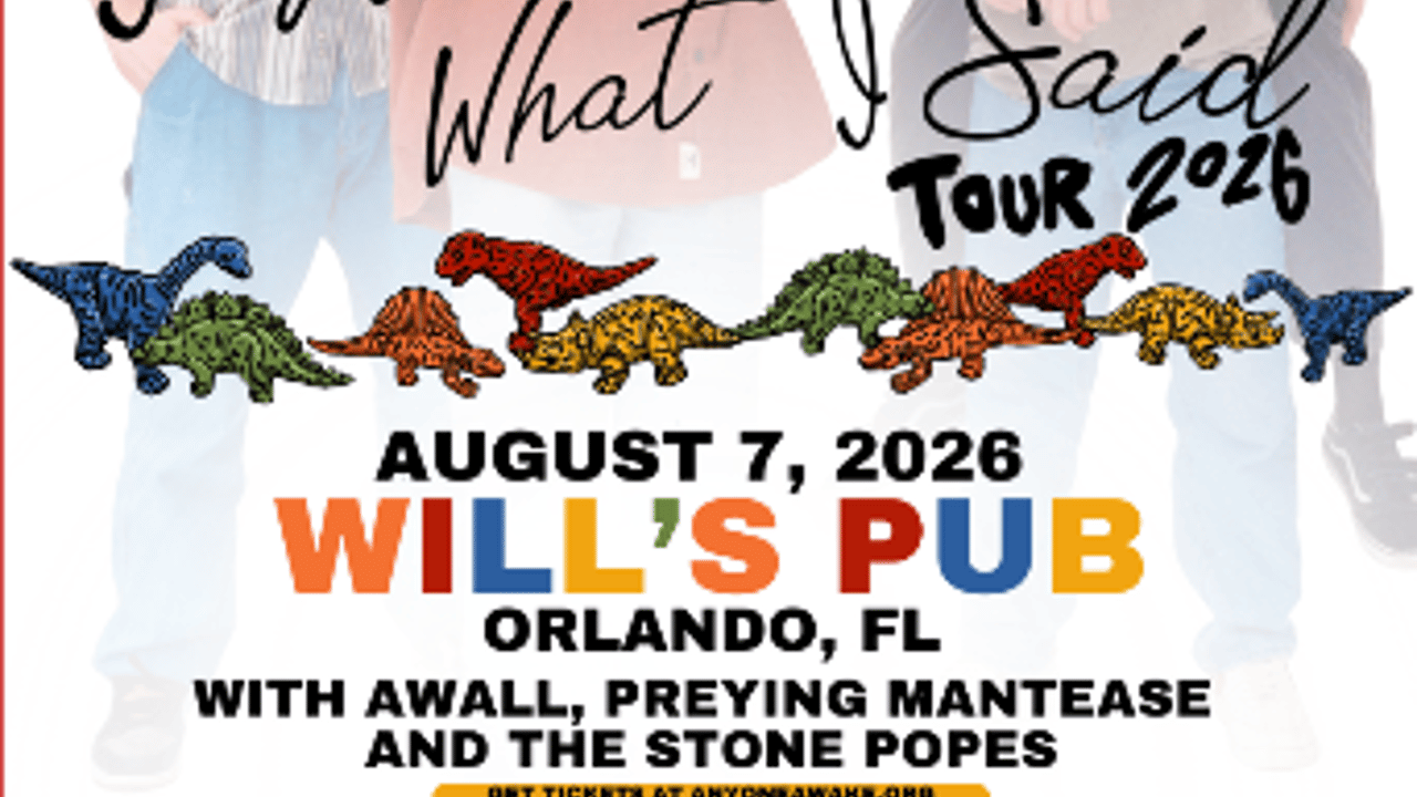 Anyone Awake, Awall, Preying Mantease, and The Stone Popes in Orlando