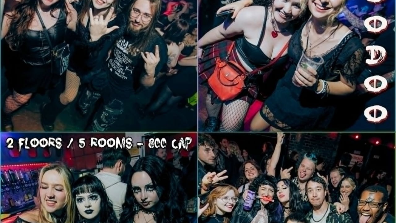 VOODOO ★ LONDON <Metal Emo Punk Goth Party> Sept 2026 - New Venue - ft Live
