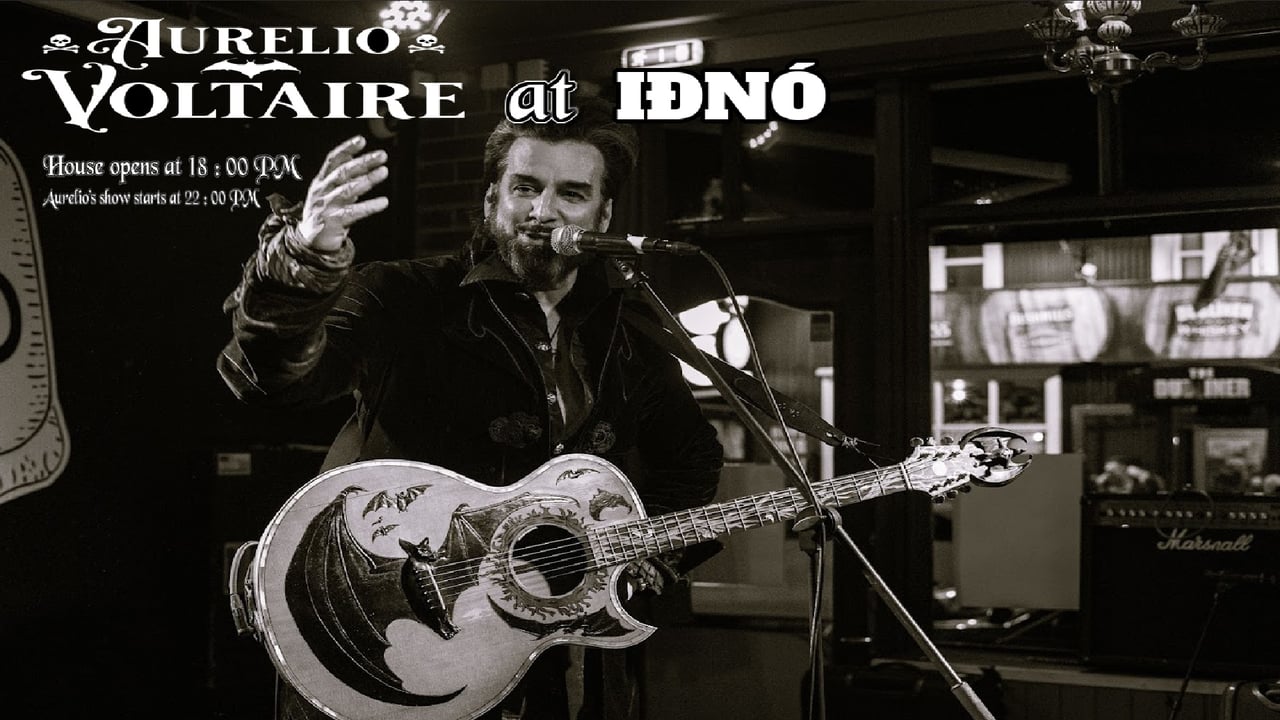 Aurelio Voltaire á Iðnó