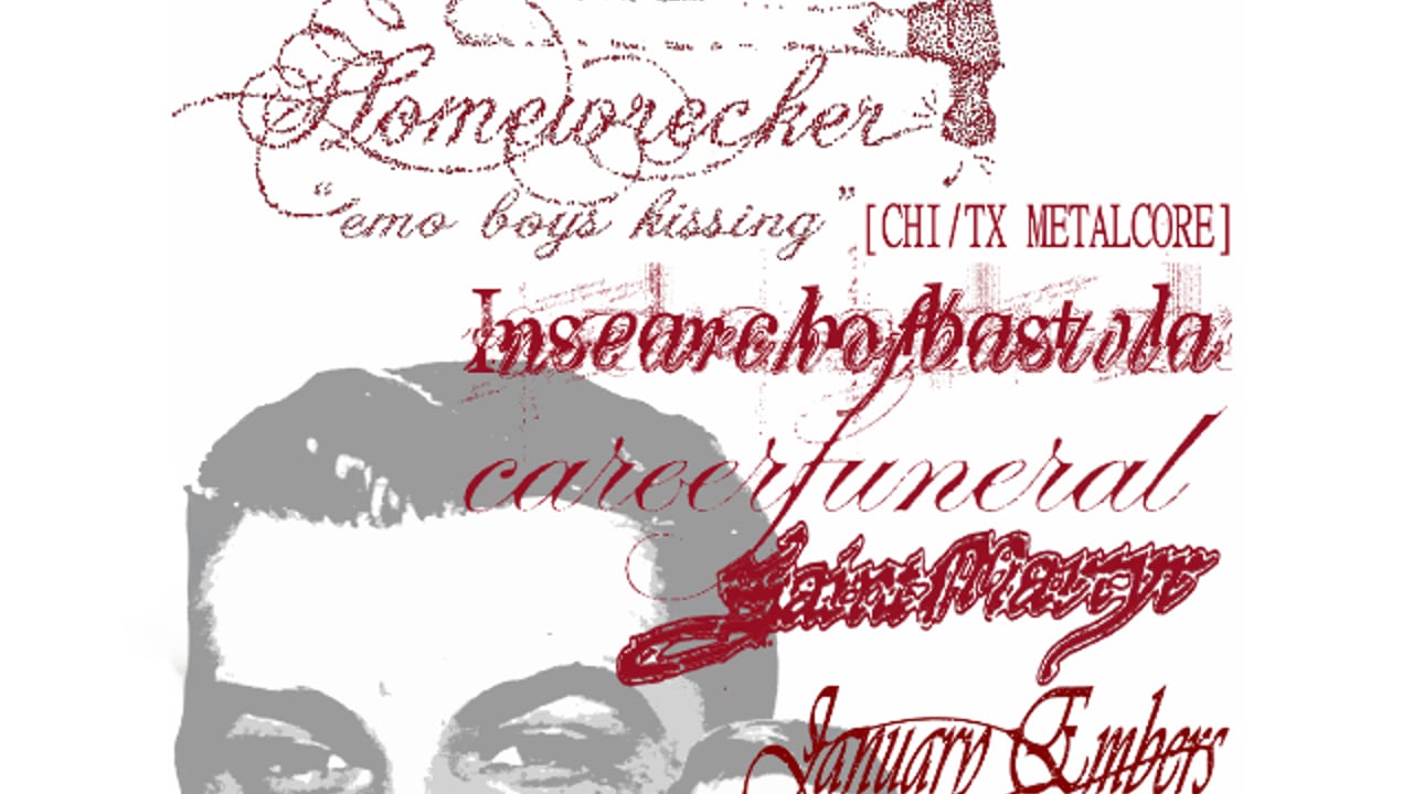 Homewrecker, Insearchofbastila, Career Funeral, Saint Martyr, January Embers