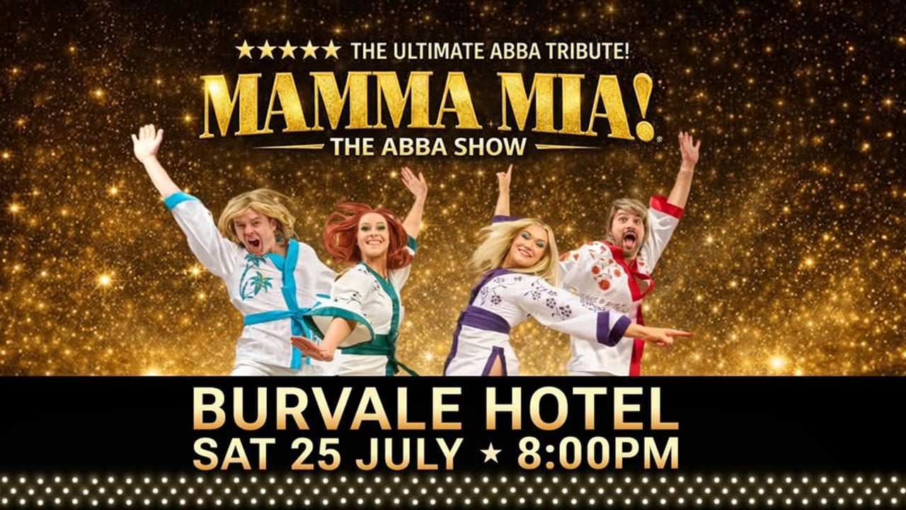 Mamma Mia ABBA Tribute | Burvale Hotel | Nunawading