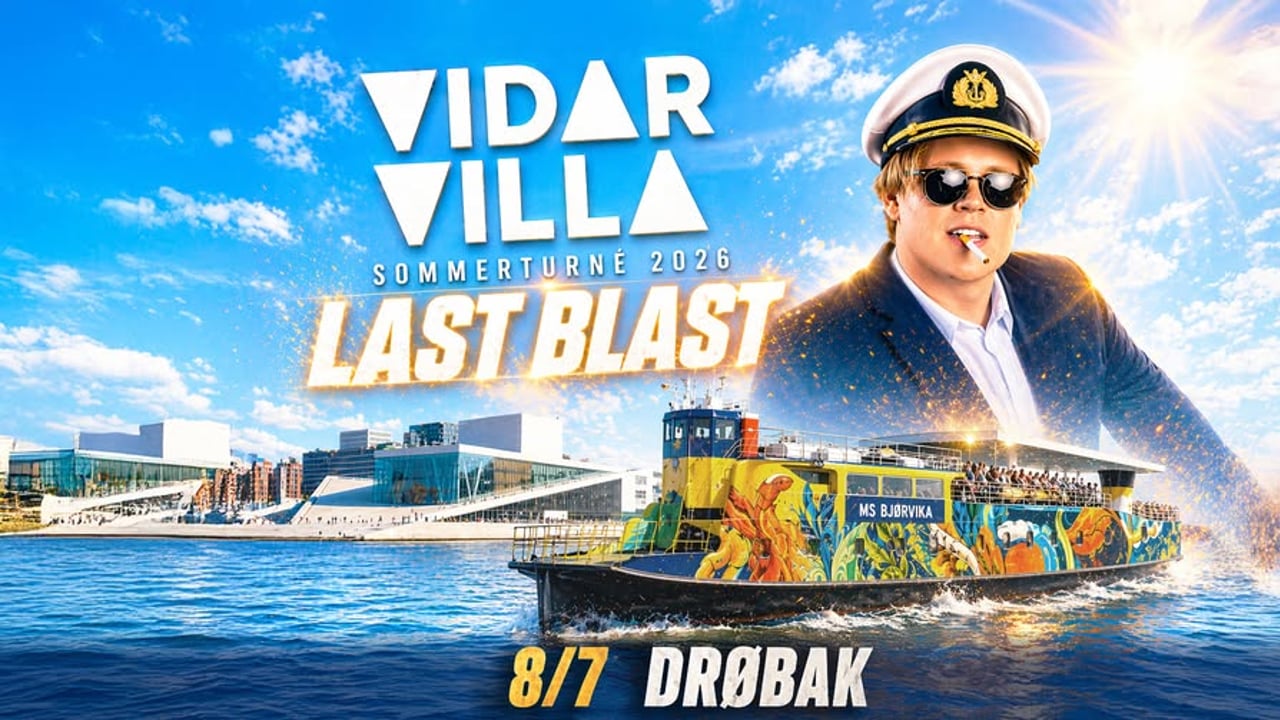 Vidar Villa – Drøbak // MS Bjørvika Turné 2026