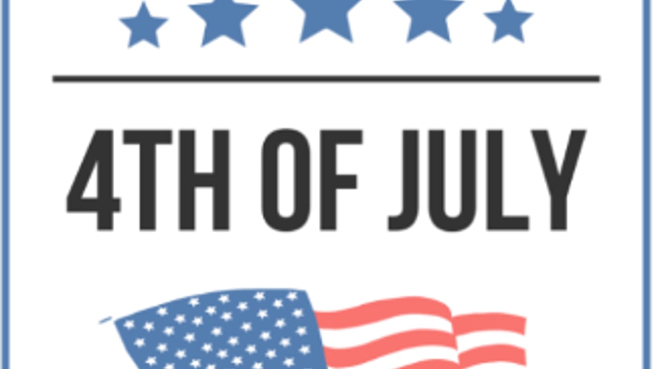 We will be closed on 4th of July