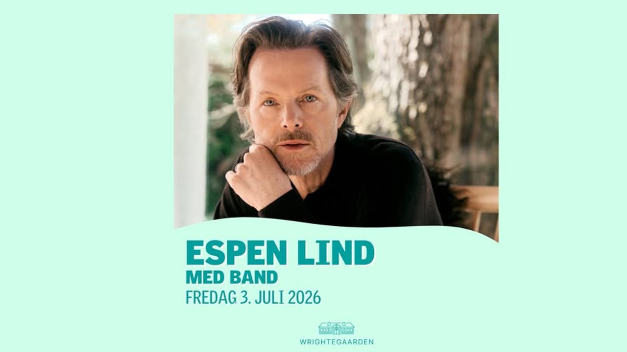 Espen Lind med Band på Wrightegaarden