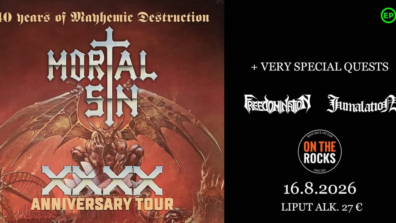 Mortal Sin (AUS), Freedomination, Jumalation // On The Rocks