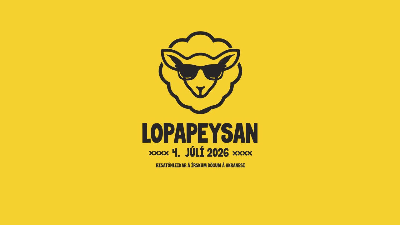 Lopapeysan 2026